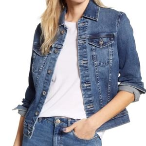 Adriano Goldschmied  cropped denim jacket